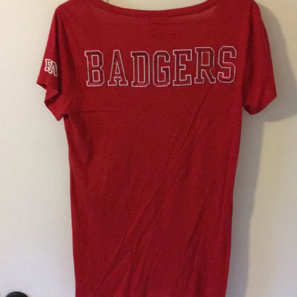 Wisconsin Badger Scoop neck